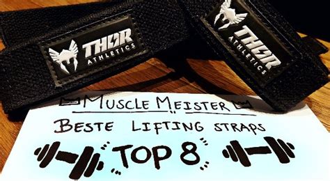 Onze Top 8 Beste Lifting Straps (van de 23 die we hebben getest).